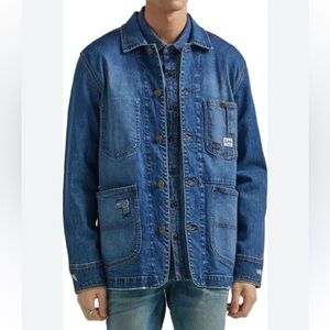 Vintage Lee Workwear Chore Jacket, barn jacket, Denim, size L